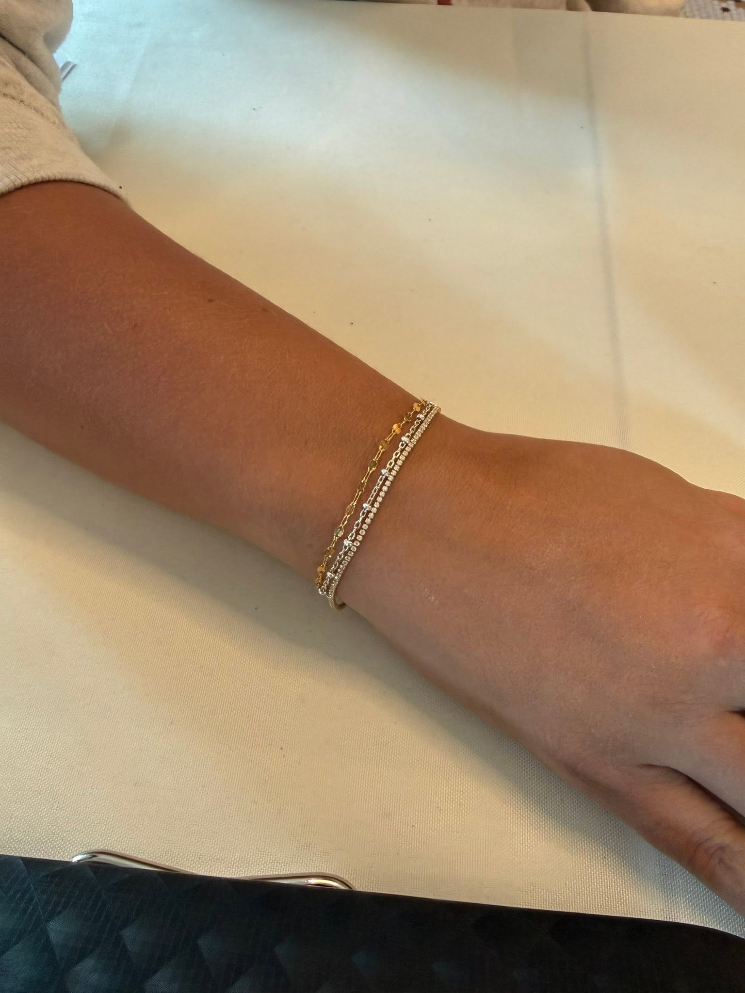 Permanent bracelets
